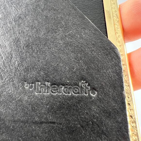 Vintage Hand Painted Mini Frame Prairie Farmer & Wife Farm Scene Tree Squirrel - Picture 8 of 10